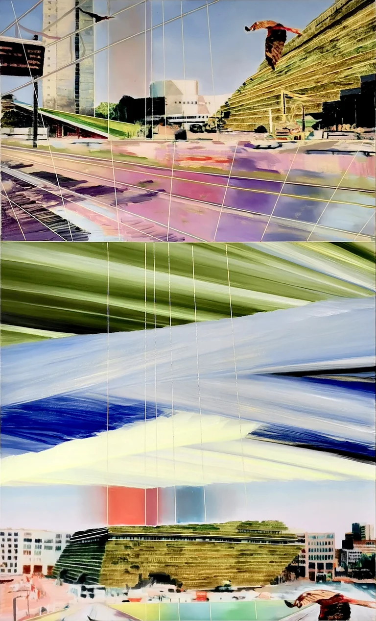 Veit Ferrer — Ohne Titel, Öl auf Leinwand 160x130cm, 2022 Preis auf Anfrage