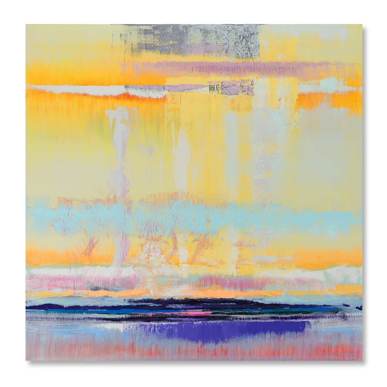 Bruno Kurz — Bruno Kurz, Donner des Zeus 1, 2020, Acryl, Öl auf Leinwand, 150x150cm, SOLD