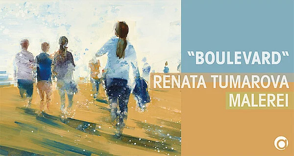 Renata Tumarova Malerei "Boulevard"