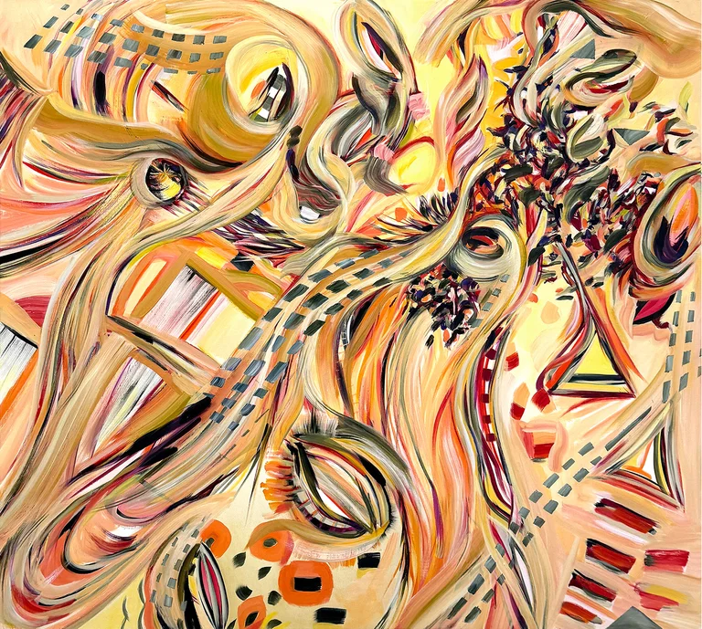 Alma, oil on linen, 2026, 91,5 × 101,5 cm