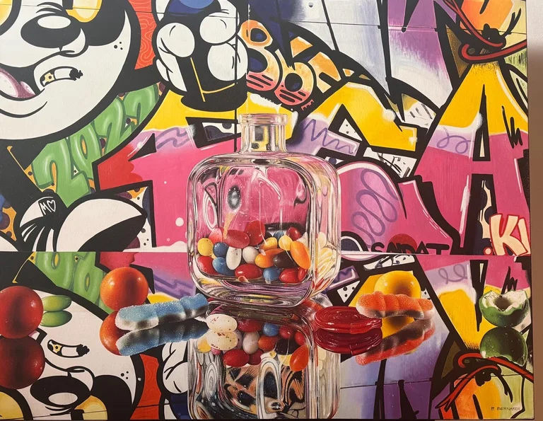 Roberto Bernardi — Roberto Bernardi, The Candy Hunter, 2026, Oil on canvas, 70x55cm price on request