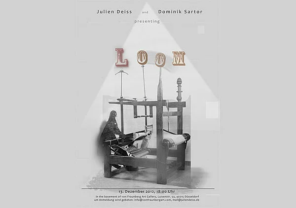Julien Deiss and Dominik Sartor presenting LOOM