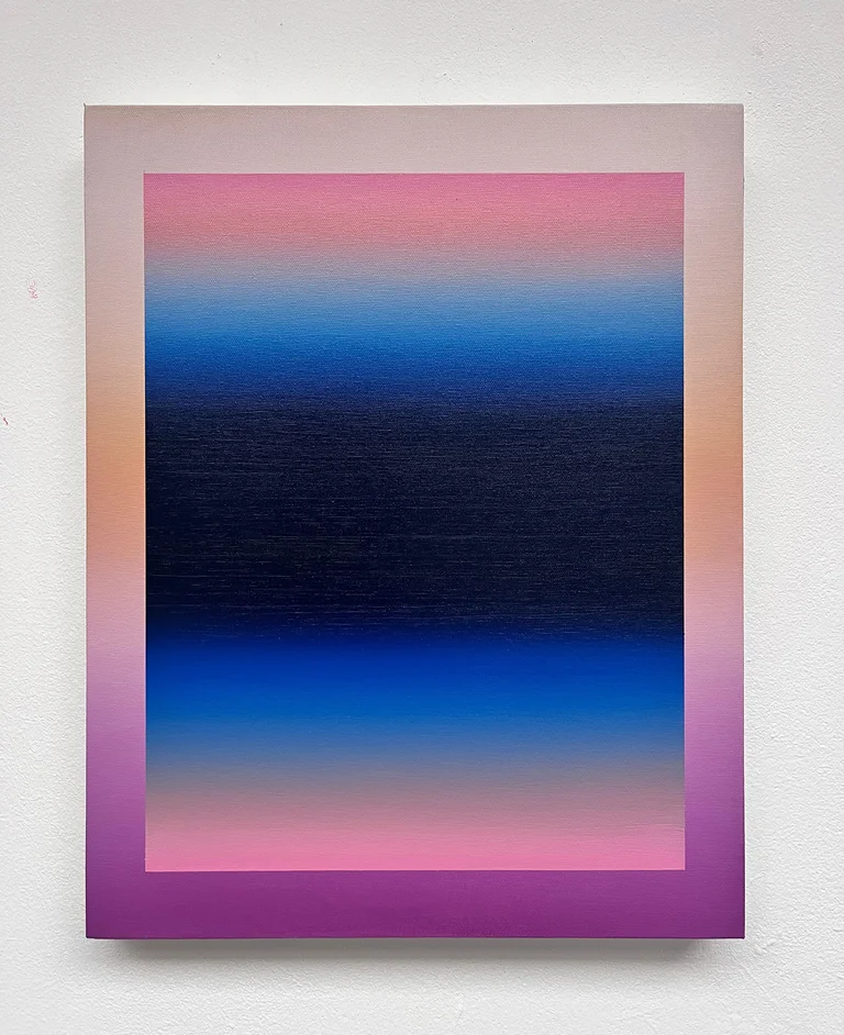 Daniel Wöllenstein — o. T., oil on canvas, 49x38,5 cm SOLD
