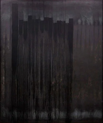 D HWANG — D HWANG ZDE-13 oil on metal board